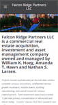 Mobile Screenshot of falconridgepartners.com