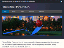 Tablet Screenshot of falconridgepartners.com